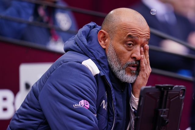Nuno Espirito Santo manager of West Ham United during the Emirates FA Cup Quarter-Final match West Ham United vs Leeds United at London Stadium, London, United Kingdom on 04 April 2026

(Photo by Harvey Murphy/News Images)