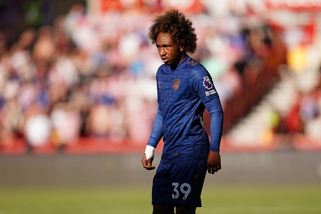 Malick Fofana of Sunderland during the Premier League match Brentford vs Sunderland at GTECH Community Stadium, London, United Kingdom on 05 September 2026

(Photo by Harvey Murphy/News Images)
