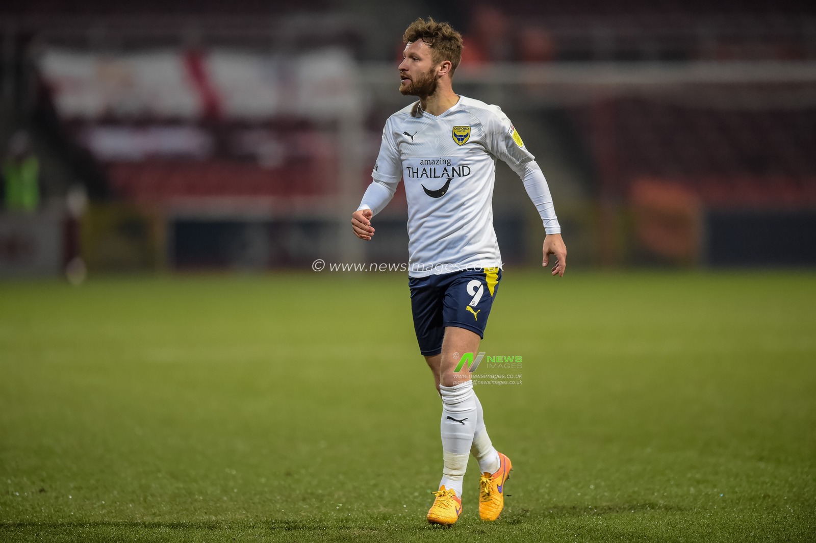 Matty Taylor #9 of Oxford United