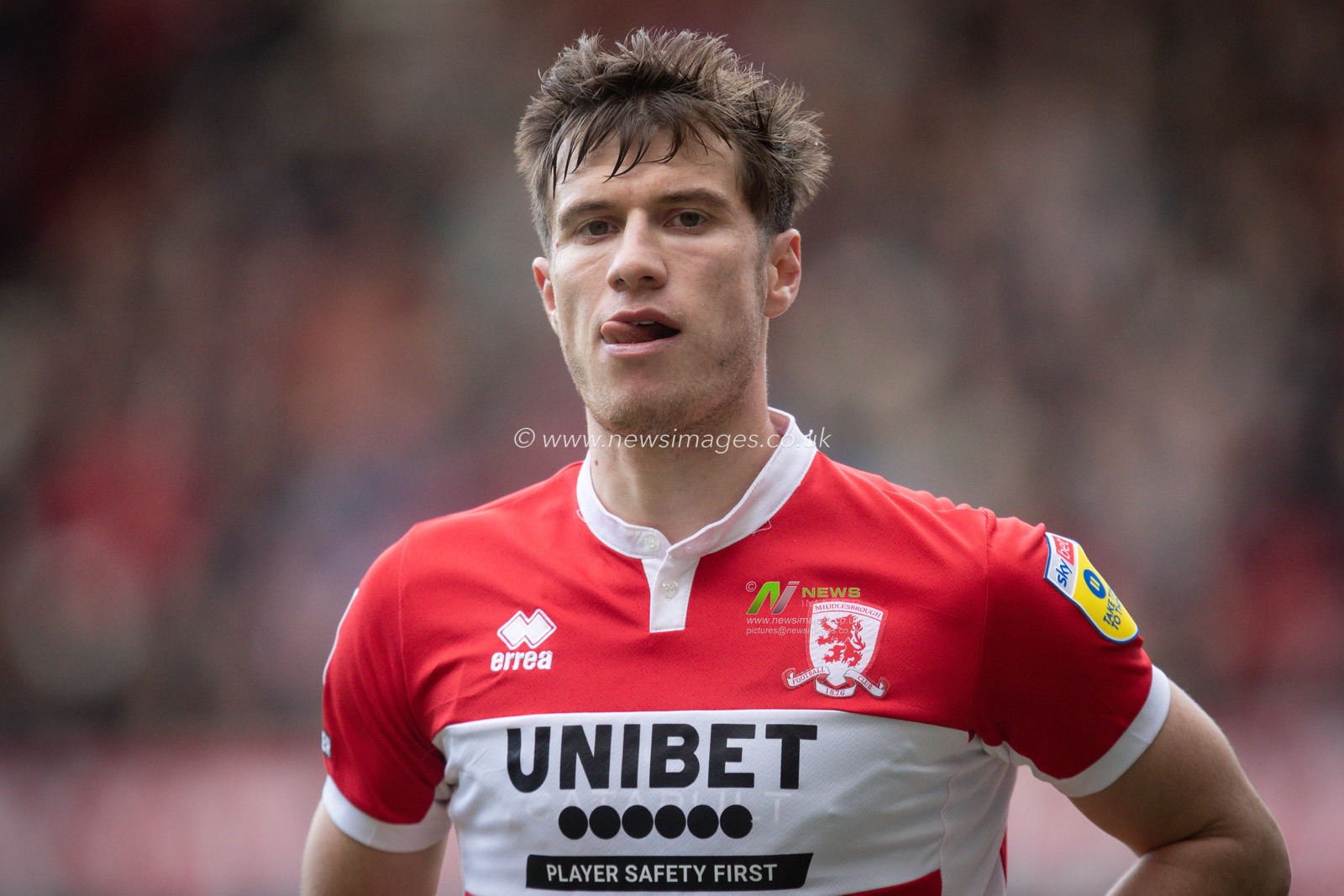 Paddy McNair #17 of Middlesbrough during the Sky Bet Championship match Middlesbrough vs Blackburn Rovers at Riverside Stadium, Middlesbrough, United Kingdom, 15th October 2022

(Photo by James Heaton/News Images)