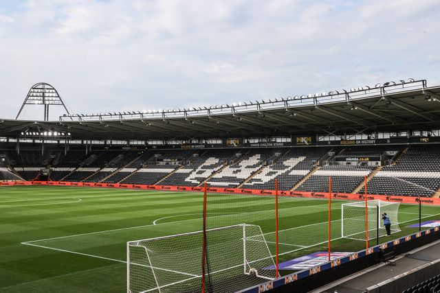 A general view of MKM Stadium ahead of theSky Bet Championship Play-Offs Semi-Final first leg Hull City v Millwall at MKM Stadium, Hull, United Kingdom on 08 May 2026

(Photo by Alfie Cosgrove/News Images)