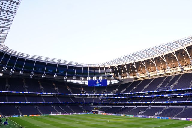 General view of the Tottenham Hotspur stadium ahead of the UEFA Champions League match Tottenham Hotspur vs Atletico Madrid at Tottenham Hotspur Stadium, London, United Kingdom on 18 March 2026

(Photo by Harvey Murphy/News Images)