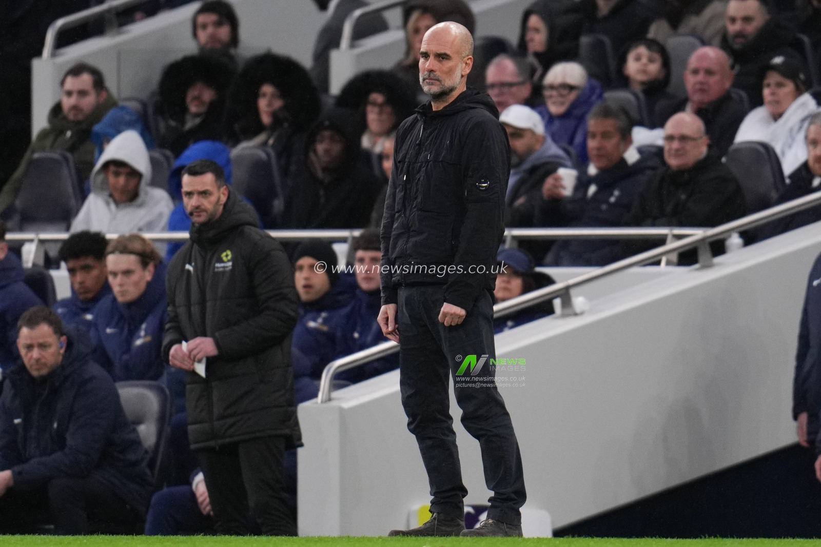 Pep Guardiola manager of Manchester City during the Premier League match Tottenham Hotspur vs Manchester City at Tottenham Hotspur Stadium, London, United Kingdom, 1st February 2026

(Photo by Harvey Murphy/News Images)