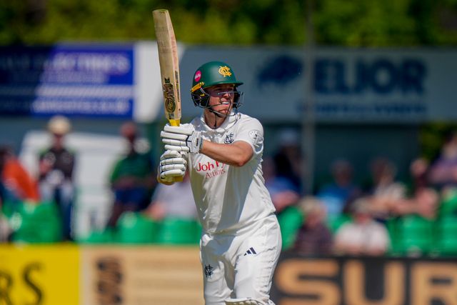 Haseeb Hameed of Nottinghamshire takes a run during Leicestershire County Cricket Club vs Nottinghamshire County Cricket Club in Country Cricket Division One Day 1 at Grace Road, Leicester, United Kingdom on 01 May 2026

(Photo by Maynard Manyowa/News Images)