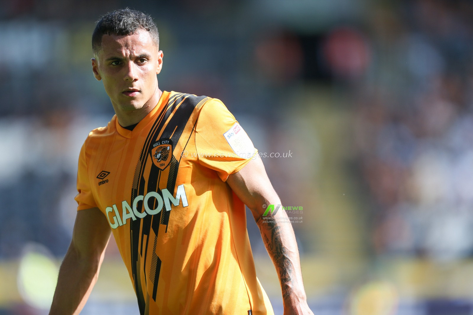 Tyler Smith #22 of Hull City during the game