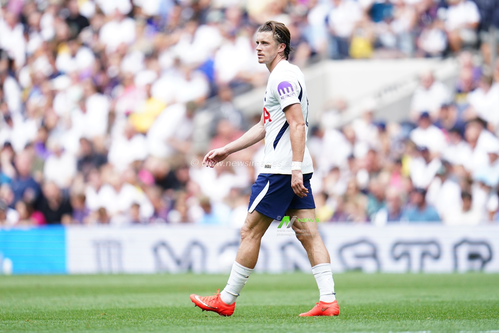Conor Gallagher of Tottenham Hotspur during the pre-season friendly match Tottenham Hotspur vs Hoffenheim at Tottenham Hotspur Stadium, London, United Kingdom on 15 August 2026

(Photo by Harvey Murphy/News Images)