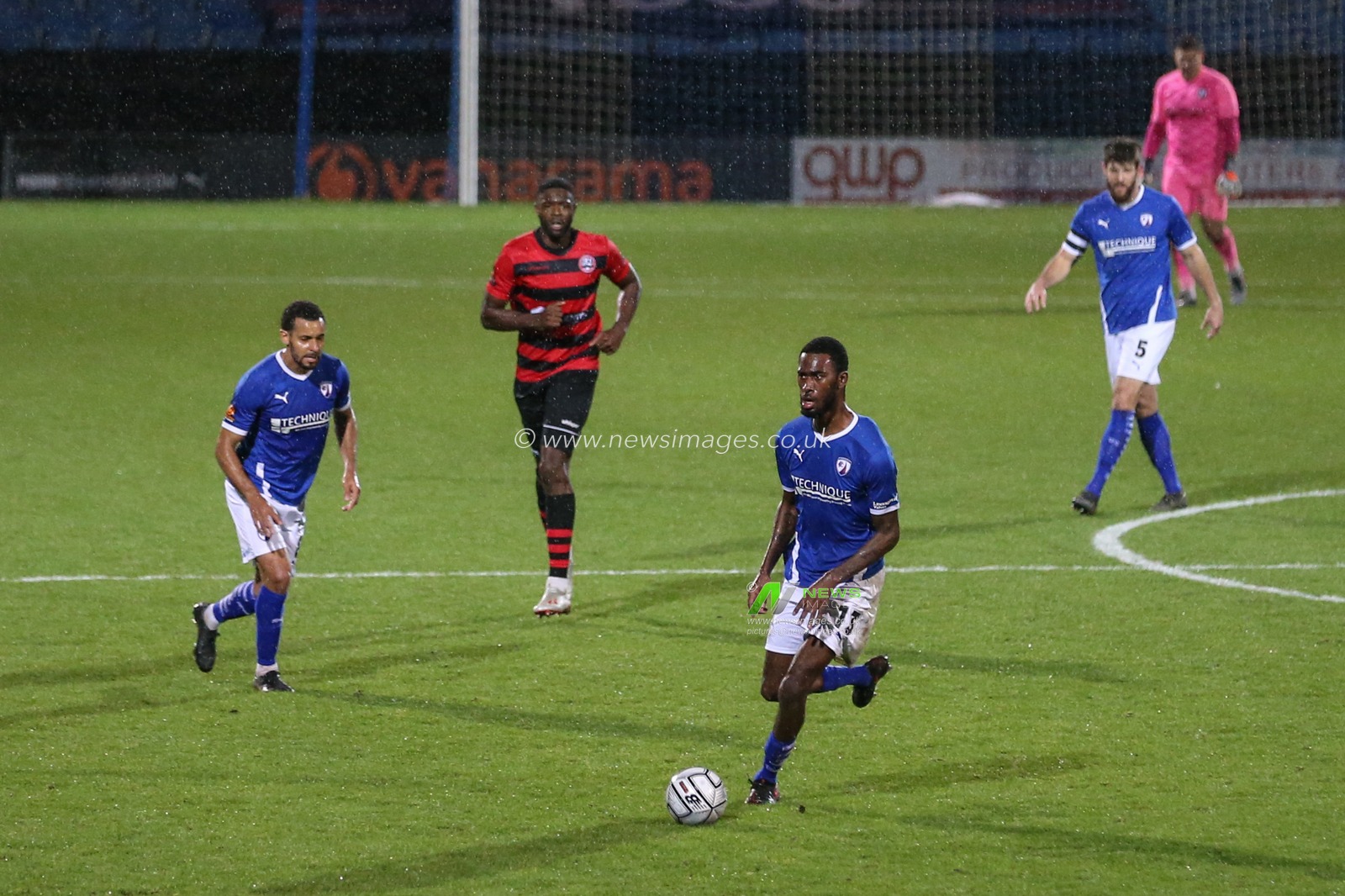 Milan Butterfield #13 of Chesterfield during the game