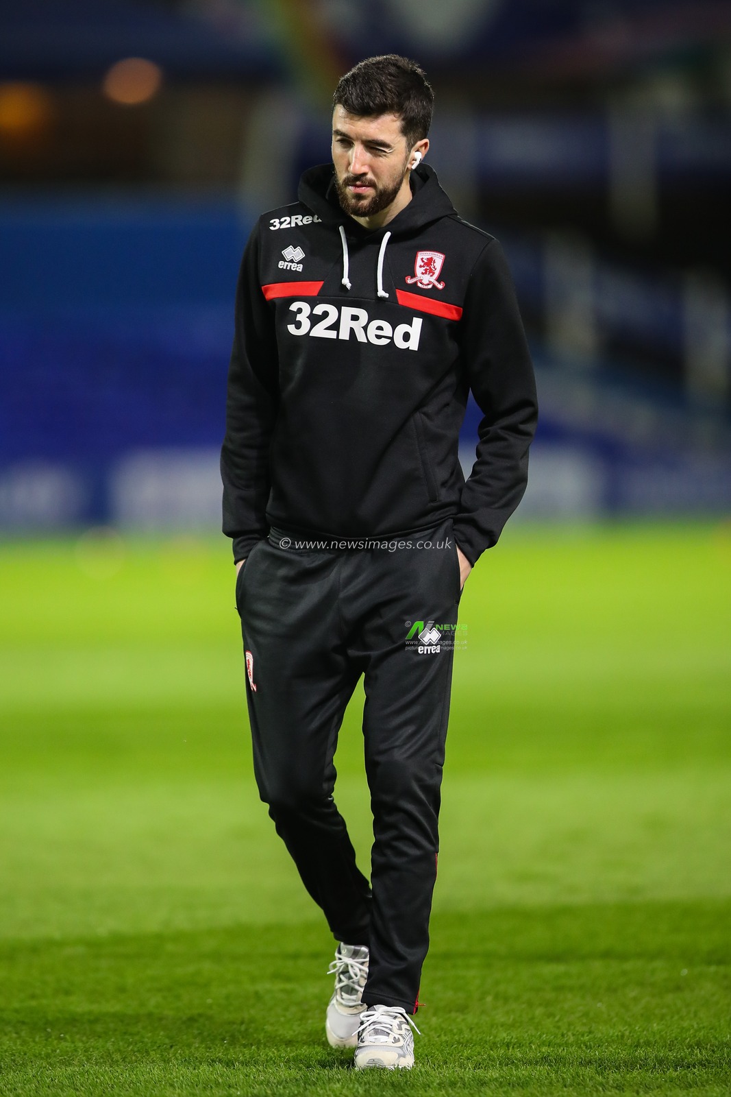 Finn Azaz of Middlesbrough arrives ahead of the Sky Bet Championship match Birmingham City vs Middlesbrough at St Andrews, Birmingham, United Kingdom, 12th March 2024

(Photo by Gareth Evans/News Images)