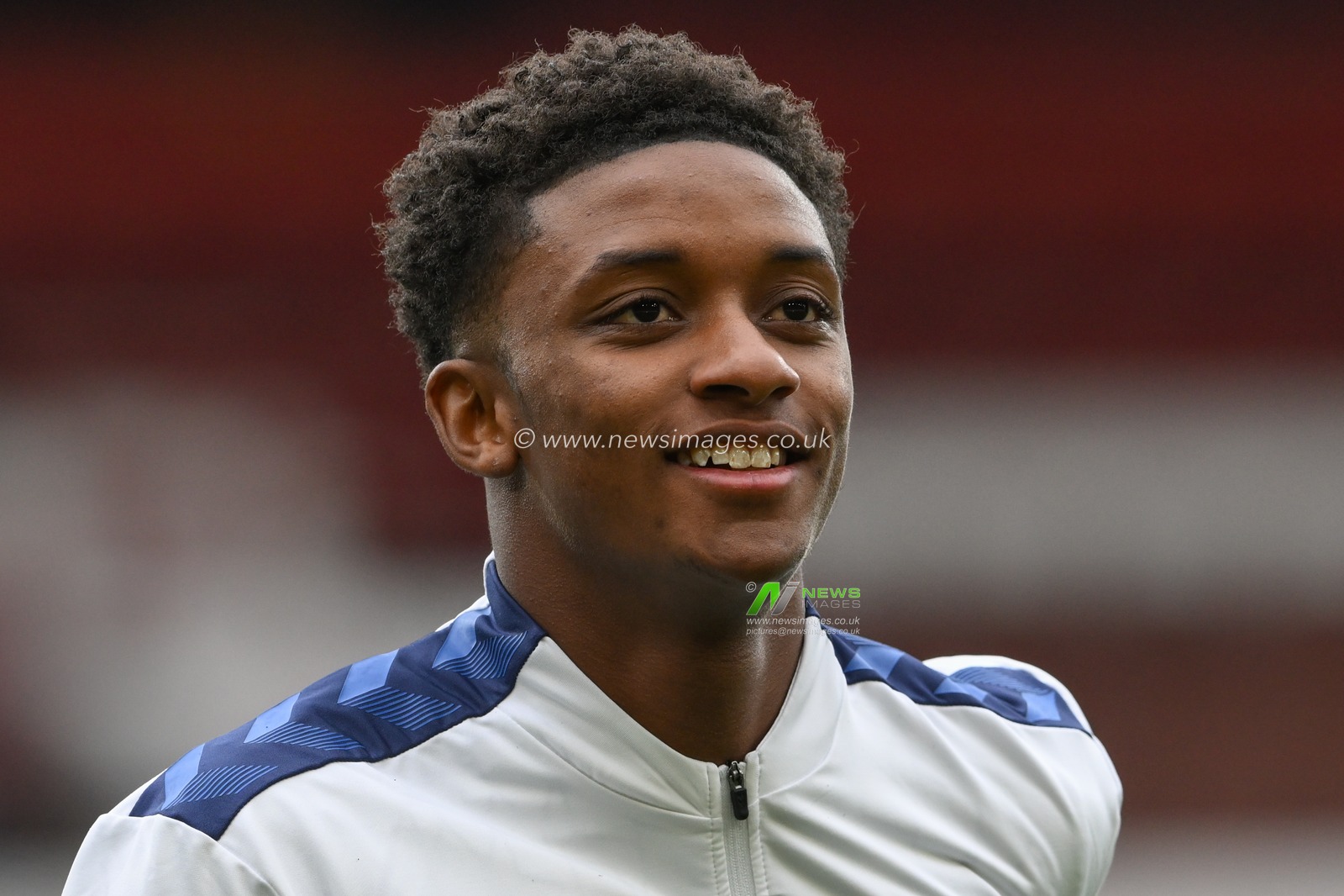 Demarai Gray #11 of Everton during the pre-game warm up ahead of the Premier League match Nottingham Forest vs Everton at City Ground, Nottingham, United Kingdom, 4th March 2023

(Photo by Craig Thomas/News Images)