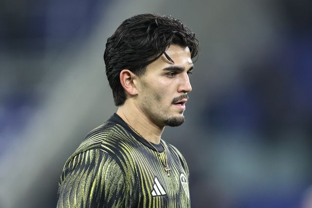 Pascal Struijk of Leeds United in the pregame warmup session during the Premier League match Everton vs Leeds United at Hill Dickinson Stadium, Liverpool, United Kingdom on 26 January 2026

(Photo by Alfie Cosgrove/News Images)