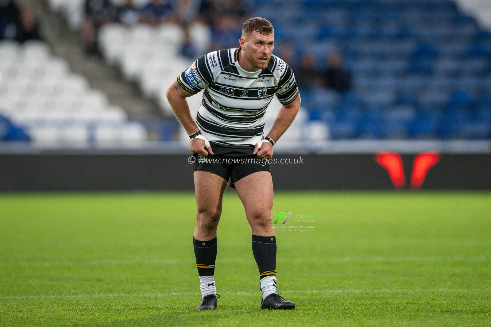 Scott Taylor #30 of Hull FC during the Betfred Super League Round 20 match Huddersfield Giants vs Hull FC at John Smith's Stadium, Huddersfield, United Kingdom, 27th July 2023

(Photo by Craig Thomas/News Images)