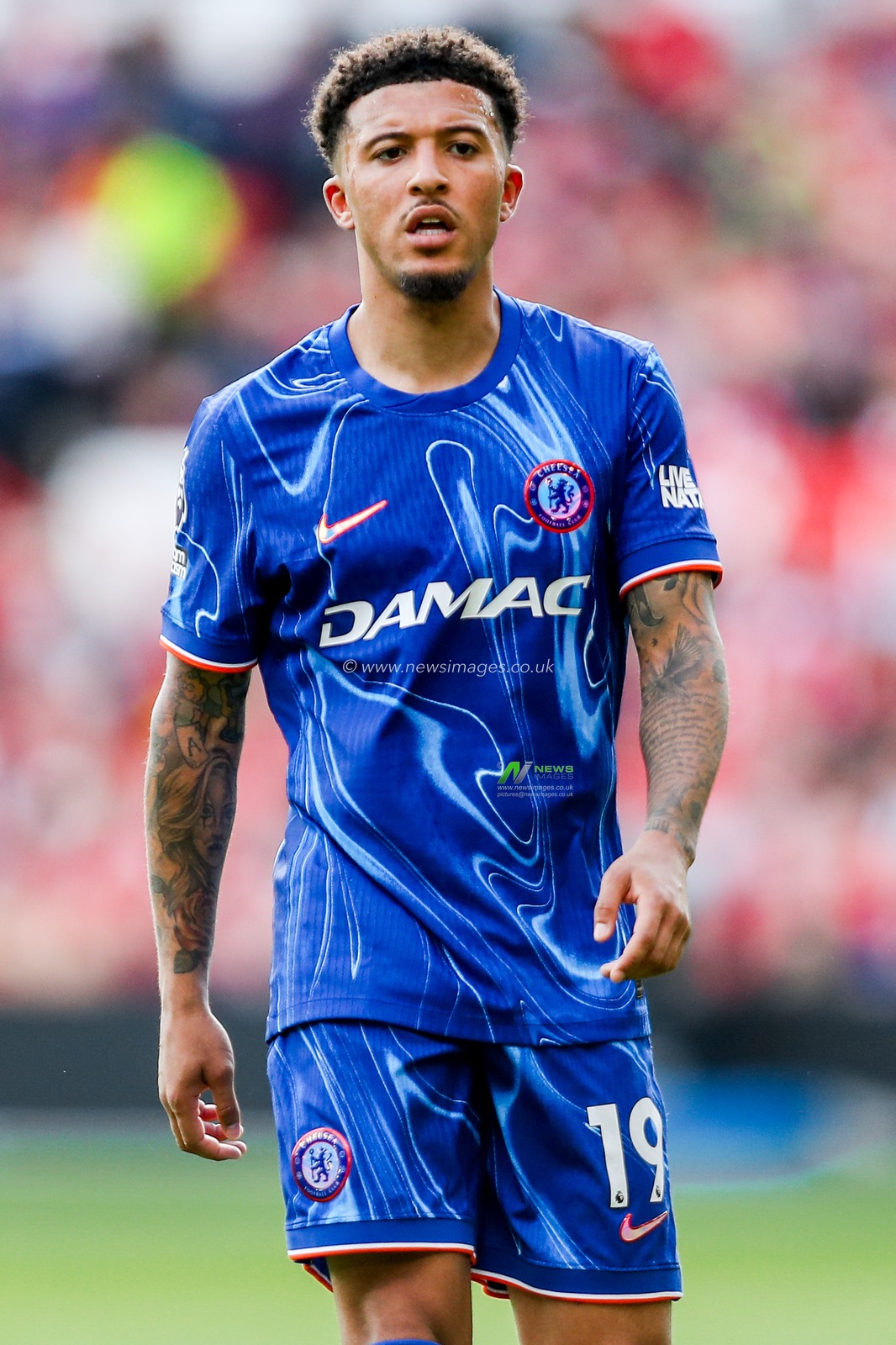 Jadon Sancho of Chelsea looks on during the Premier League match Nottingham Forest vs Chelsea at City Ground, Nottingham, United Kingdom, 25th May 2025

(Photo by Izzy Poles/News Images)
