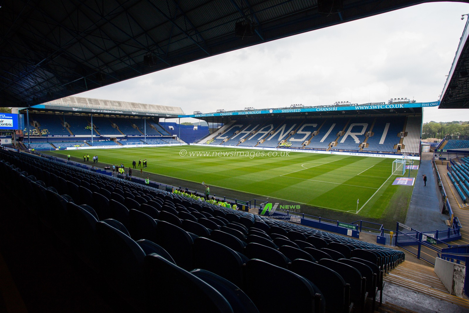 General interior view of Hillsborough Stadium, Home Stadium of Sheffield Wednesday before the Sky Bet League 1 match Sheffield Wednesday vs Barnsley at Hillsborough, Sheffield, United Kingdom, 3rd September 2022

(Photo by Ben Early/News Images)