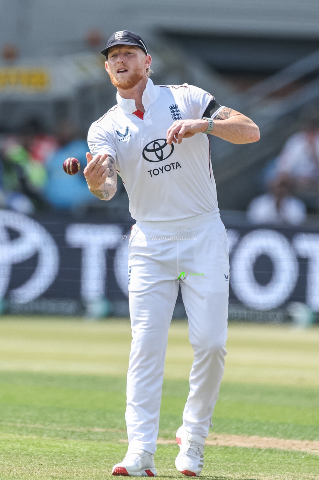 England captain Ben Stokes in action during the 1st Rothesay Test Match Day 1 England vs India at Headingley Cricket Ground, Leeds, United Kingdom, 20th June 2025

(Photo by Mark Cosgrove/News Images)