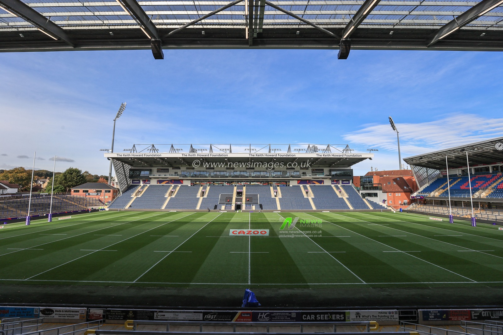 A general view of Headingley Stadium ahead of the Rugby League World Cup 2021 match Jamaica vs Ireland at Headingley Stadium, Leeds, United Kingdom, 16th October 2022

(Photo by Mark Cosgrove/News Images)