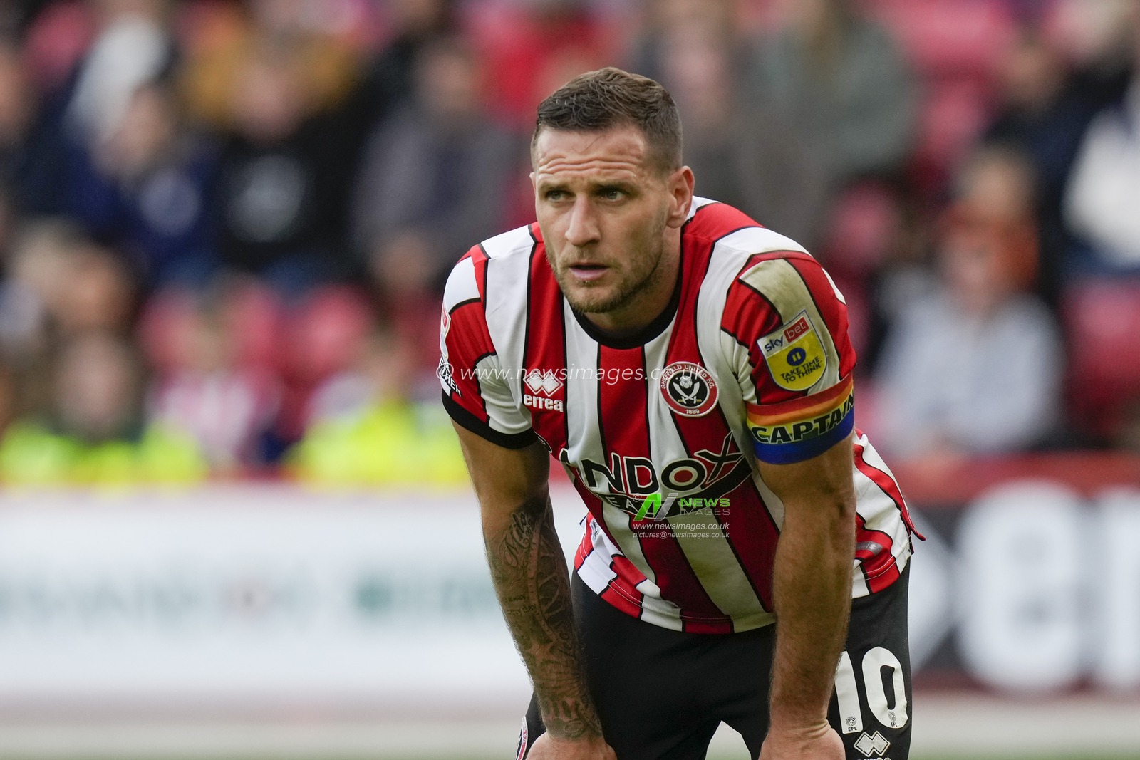 Billy Sharp #10 of Sheffield United during the Sky Bet Championship match Sheffield United vs Norwich City at Bramall Lane, Sheffield, United Kingdom, 22nd October 2022

(Photo by Steve Flynn/News Images)