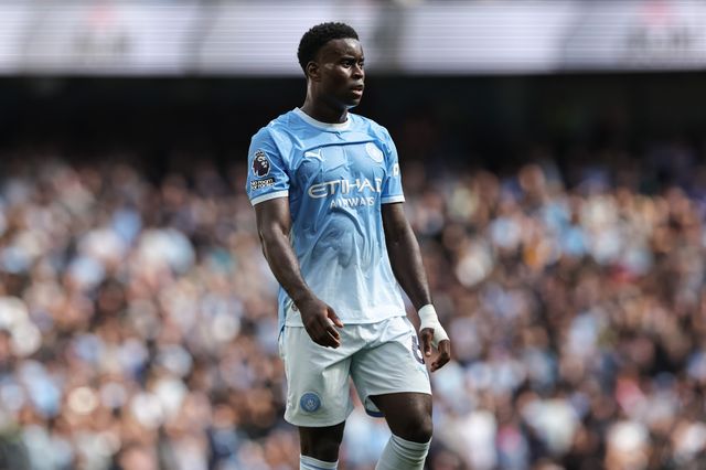 Marc Guehi of Manchester City during the Premier League match Manchester City vs Coventry City at Etihad Stadium, Manchester, United Kingdom on 05 September 2026

(Photo by Mark Cosgrove/News Images)