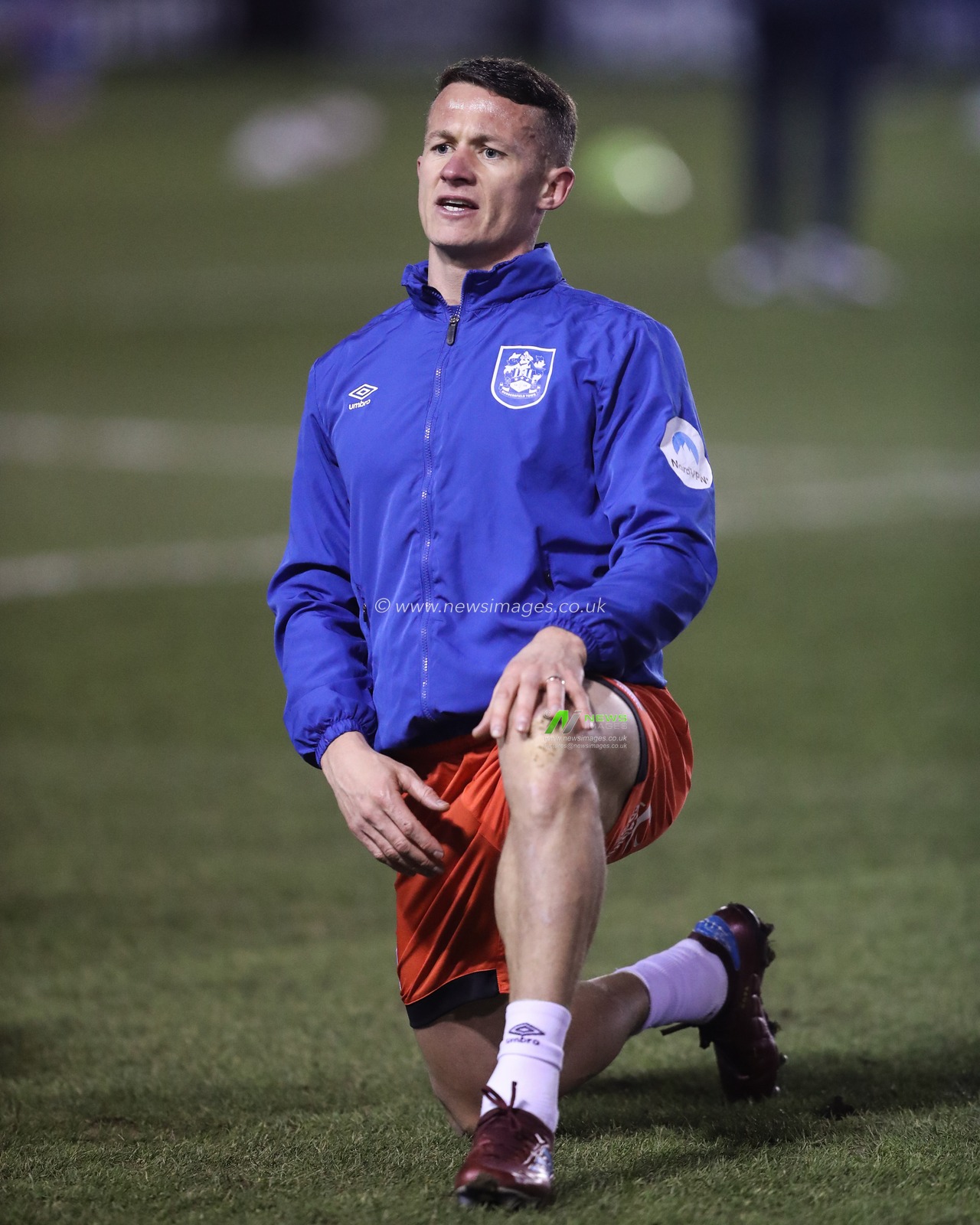 Jonathan Hogg of Huddersfield Town during the pre-game warm up ahead of the Sky Bet League 1 match Shrewsbury Town vs Huddersfield Town at Croud Meadow, Shrewsbury, United Kingdom, 18th February 2025

(Photo by Gareth Evans/News Images)