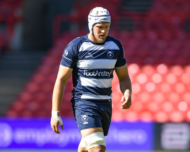 Fitz Harding of Bristol Bears during the Prem Rugby Cup match Bristol Bears vs Gloucester at Ashton Gate, Bristol, United Kingdom on 05 September 2026

(Photo by Alex Williamson/News Images)
