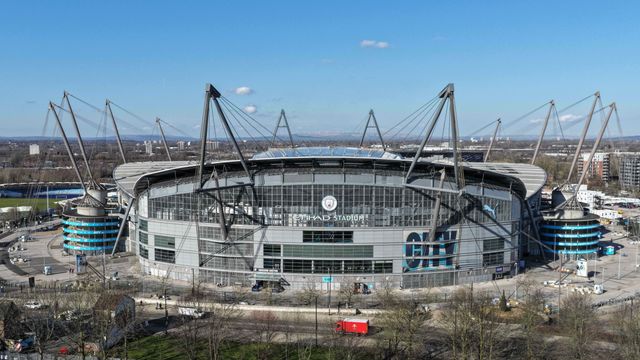 An aerial view of The Etihad Stadium during the Premier League match Manchester City vs Nottingham Forest at Etihad Stadium, Manchester, United Kingdom on 04 March 2026

(Photo by Mark Cosgrove/News Images)