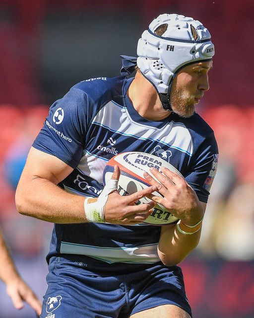 Fitz Harding of Bristol Bears during the Prem Rugby Cup match Bristol Bears vs Gloucester at Ashton Gate, Bristol, United Kingdom on 05 September 2026

(Photo by Alex Williamson/News Images)
