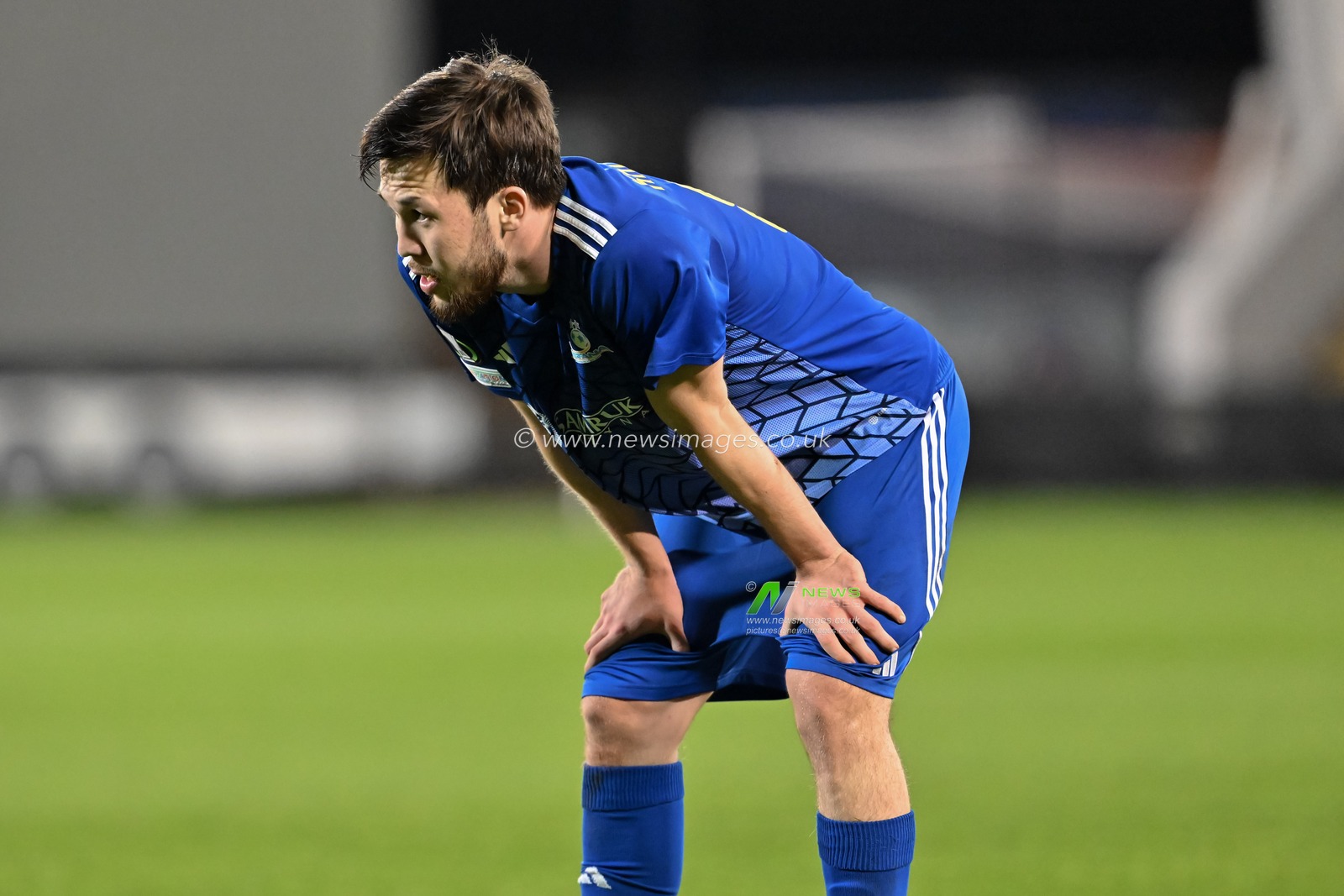 Ramazan Karimov of Astana reacts during the UEFA Conference League match The New Saints vs Astana at New Meadow, Shrewsbury, United Kingdom, 24th October 2024

(Photo by Cody Froggatt/News Images)