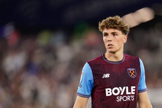 Arne Engels of West Ham United during the Sky Bet Championship match West Ham United vs Wolverhampton Wanderers at London Stadium, London, United Kingdom on 01 September 2026

(Photo by Harvey Murphy/News Images)