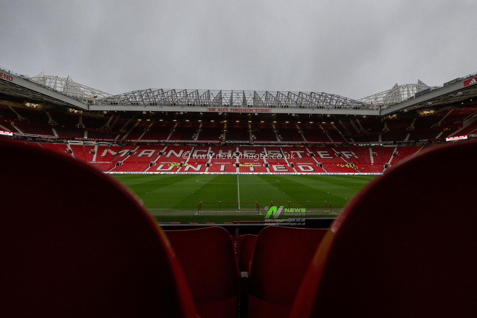 A general view of Old Trafford, Home of Manchester United, during the Premier League match Manchester United vs Bournemouth at Old Trafford, Manchester, United Kingdom, 22nd December 2024

(Photo by Craig Thomas/News Images)