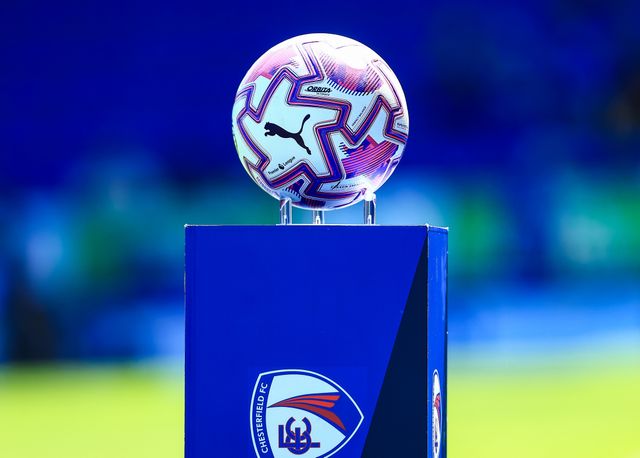 Match Ballduring the Pre-season friendly match Chesterfield vs Nottingham Forest at SMH Group Stadiumact Stadium, Chesterfield, United Kingdom, 12th July 2025

(Photo by Richard Bierton/News Images)