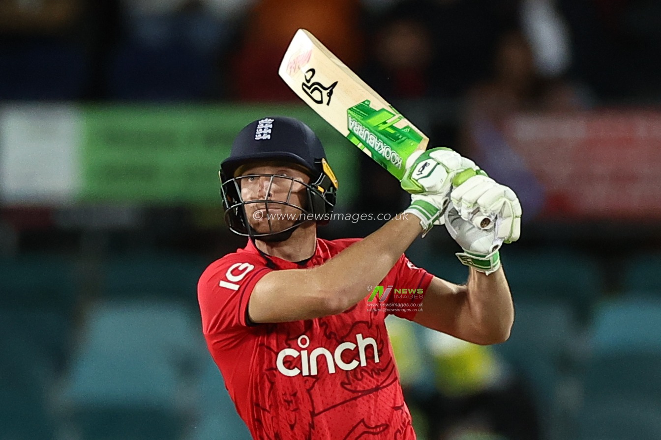 Jos Buttler (c) of England during the Dettol T20I Series 3 of 3 Australia vs England at Manuka Oval, Canberra, Australia, 14th October 2022

(Photo by Patrick Hoelscher/News Images)
