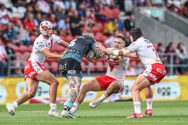 Betfred Super League round 19 St Helens v Leigh Leopards