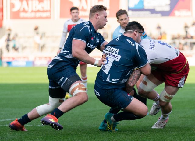 Gallagher Premiership Sale v Northampton, Teimana Harrison, Rob Webber