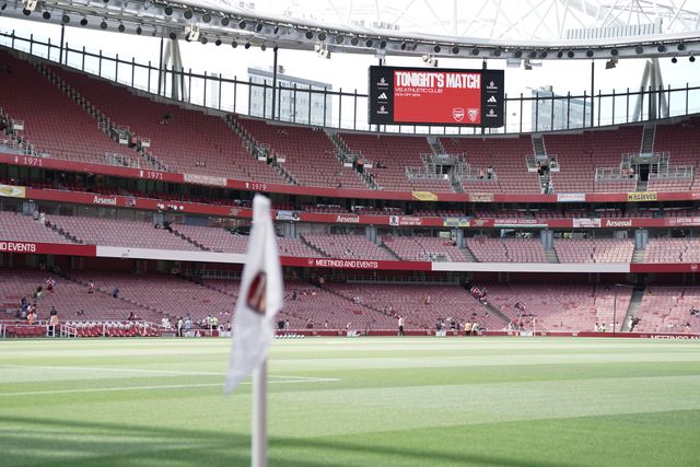 General view of Emirates Stadium ahead of the Pre-season friendly match Arsenal vs Athletic Bilbao at Emirates Stadium, London, United Kingdom, 9th August 2025

(Photo by Harvey Murphy/News Images)