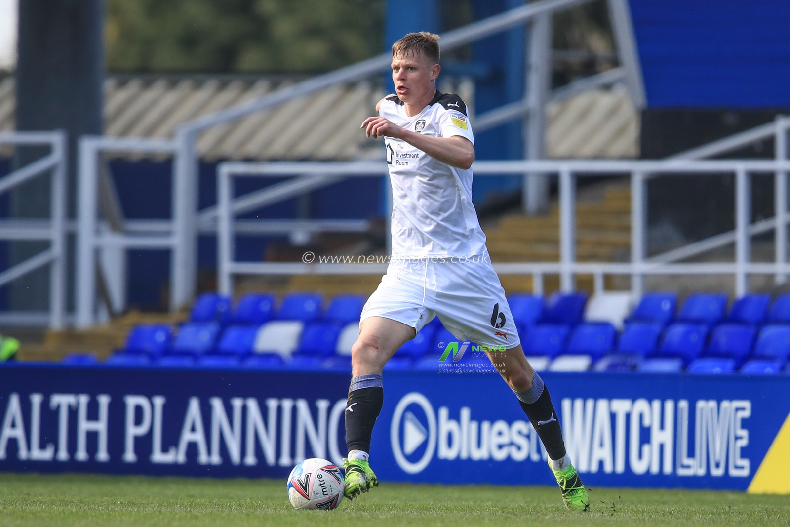Mads Juel Andersen #6 of Barnsley in action during the game