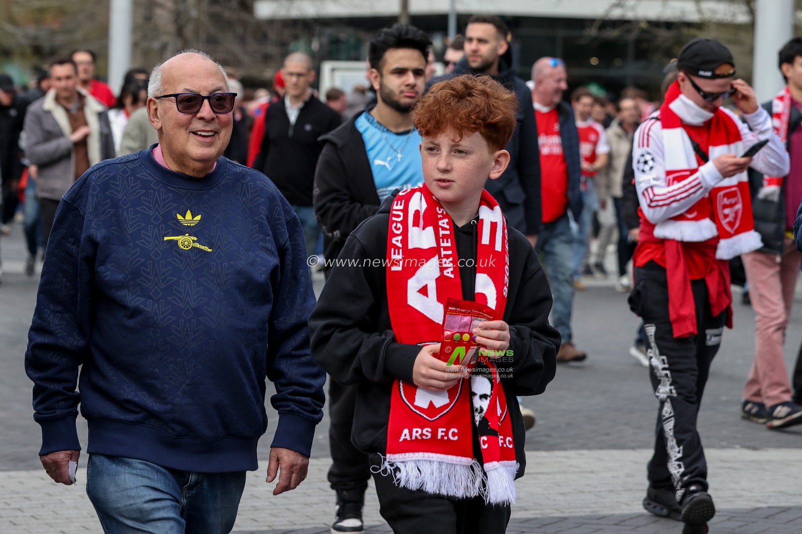 Arsenal fans during the Carabao Cup Final match Arsenal vs Manchester City at Emirates, London, United Kingdom on 22 March 2026

(Photo by Alfie Cosgrove/News Images)