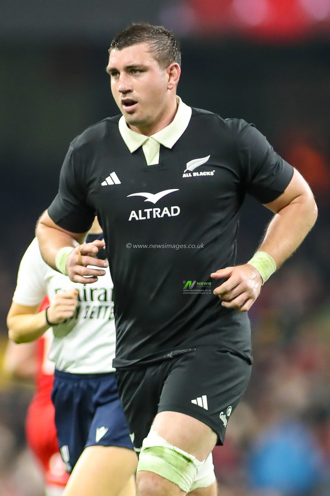 Simon Parker of New Zealand during the Quilter Nations Series 2025 match Wales vs New Zealand at Principality Stadium, Cardiff, United Kingdom, 22nd November 2025

(Photo by Andrew Lewis/News Images)

*** GER AUT SUI OUT ***