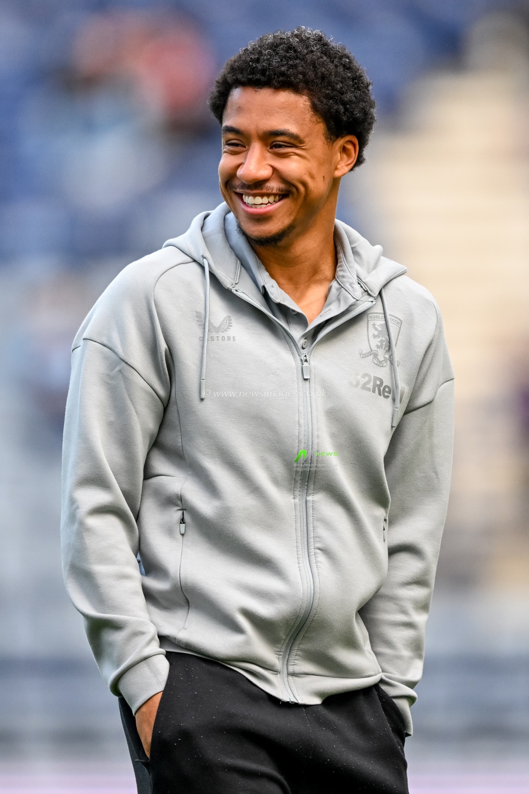 Samuel Silvera of Middlesbrough  walking onto the pitch during the Sky Bet Championship match Preston North End vs Middlesbrough at Deepdale, Preston, United Kingdom, 13th September 2025

(Photo by Adam Gee/News Images)