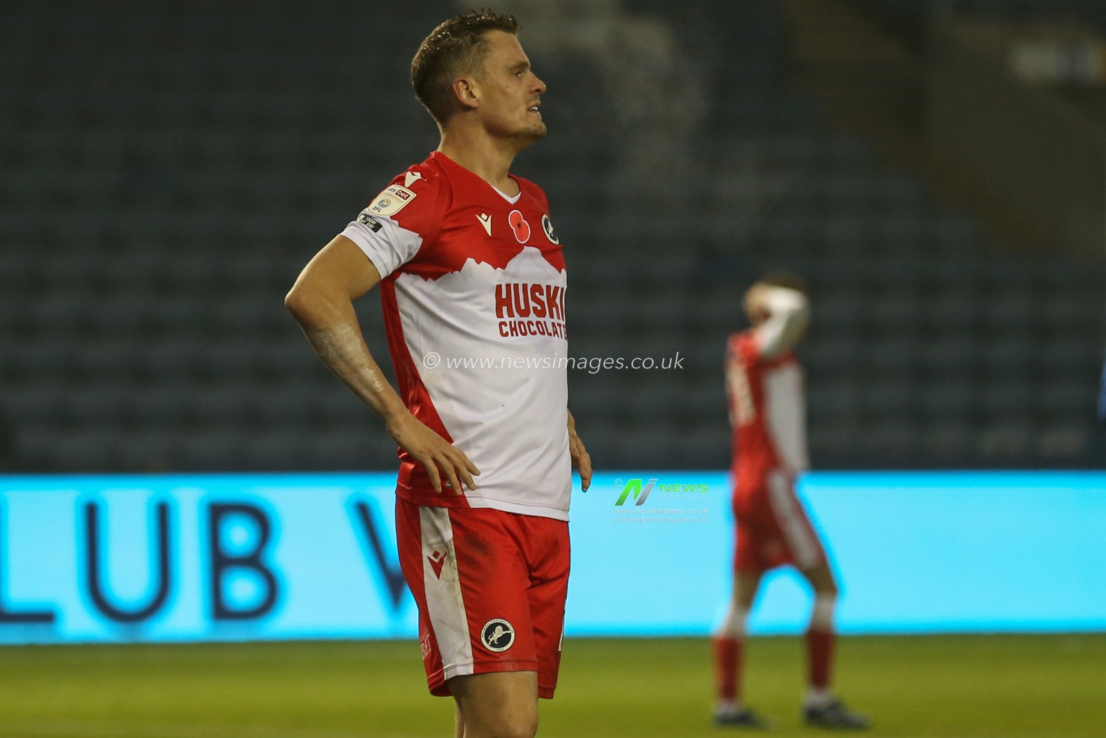 Matt Smith #10 of Millwall reacts