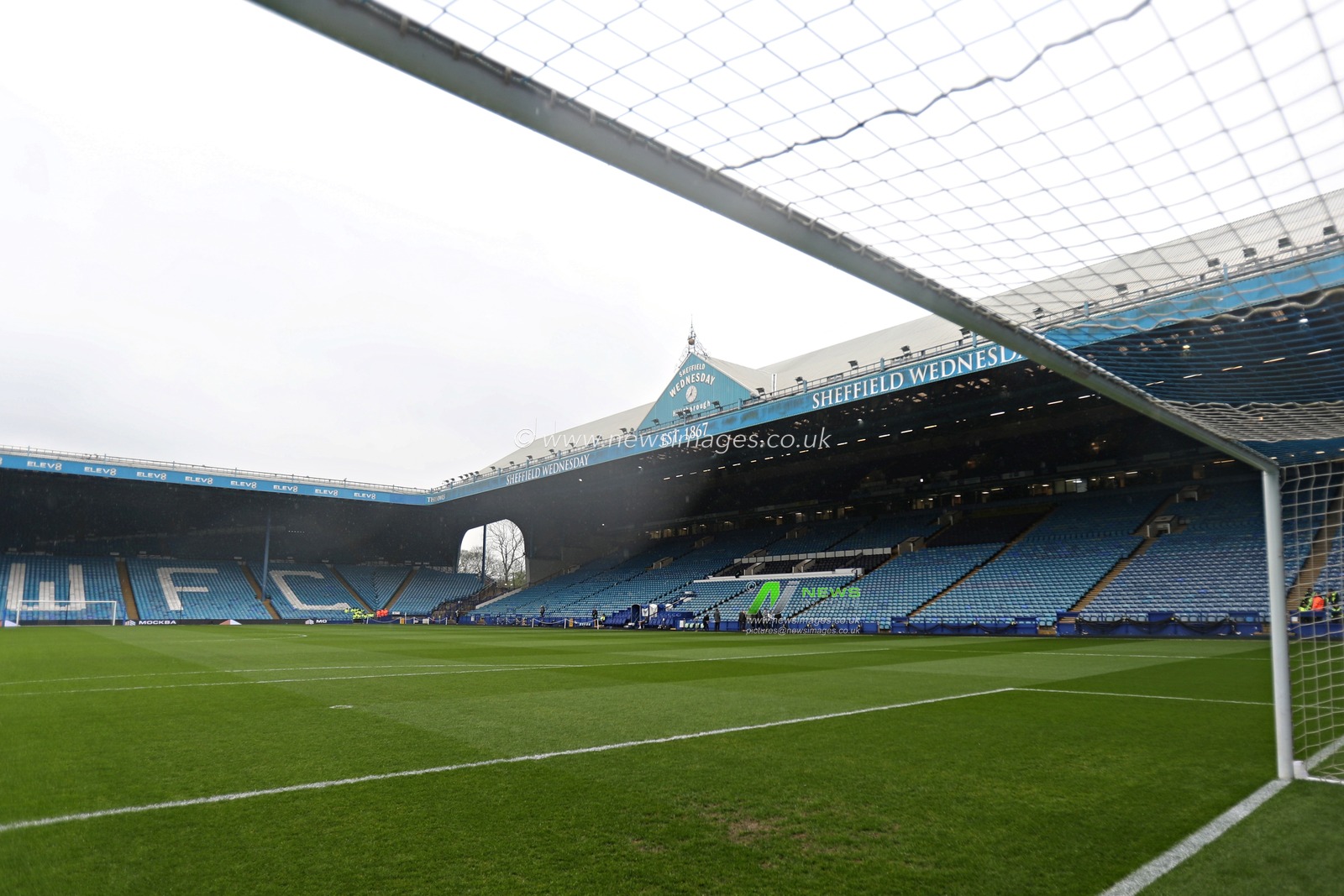 A general view of Hillsborough before the Sky Bet Championship match Sheffield Wednesday vs Middlesbrough at Hillsborough, Sheffield, United Kingdom, 21st April 2025

(Photo by Sam Eaden/News Images)