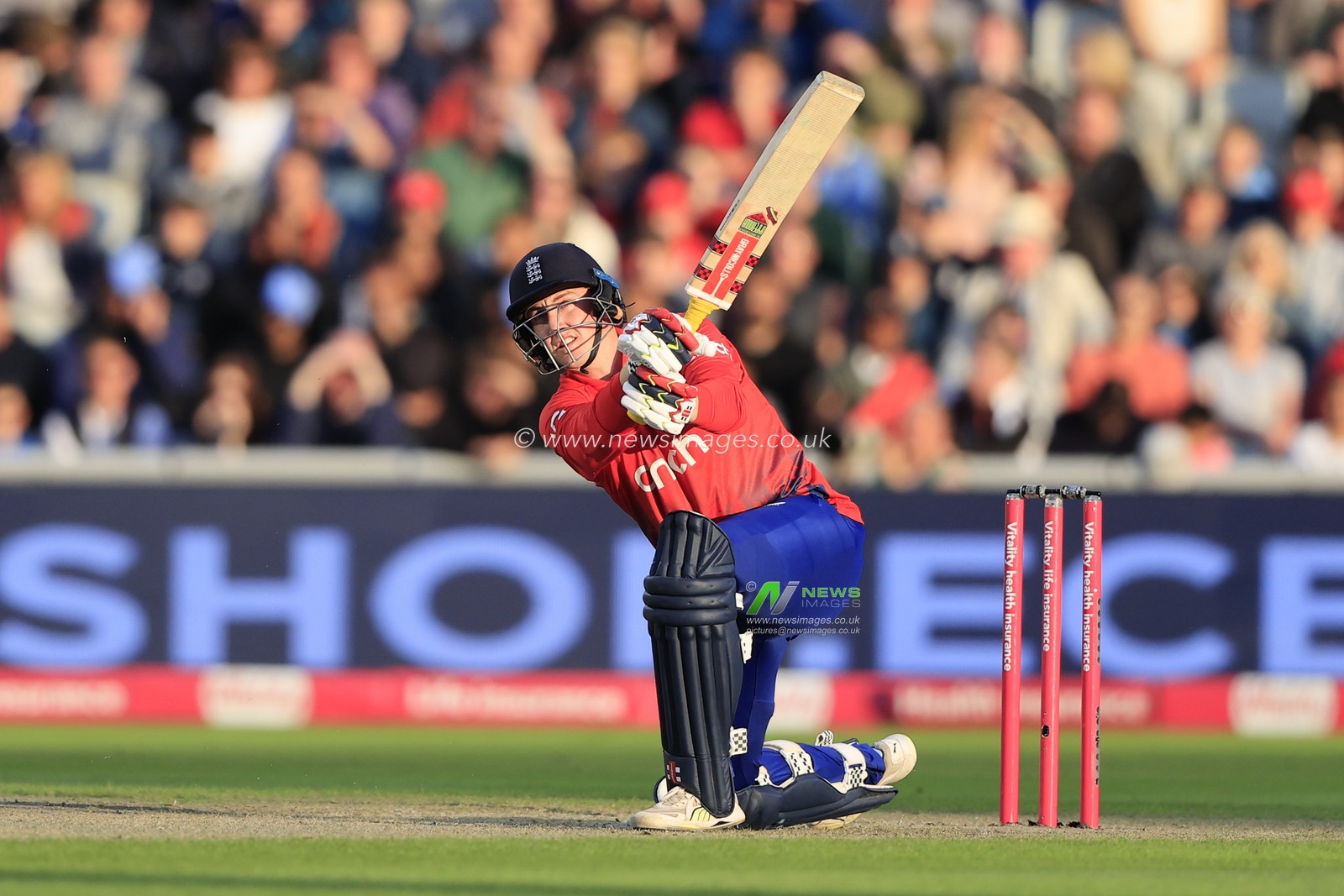 Harry Brook #88 of England in batting action during the Second Vitality T20 International match England vs New Zealand at Old Trafford, Manchester, United Kingdom, 1st September 2023

(Photo by Conor Molloy/News Images)
