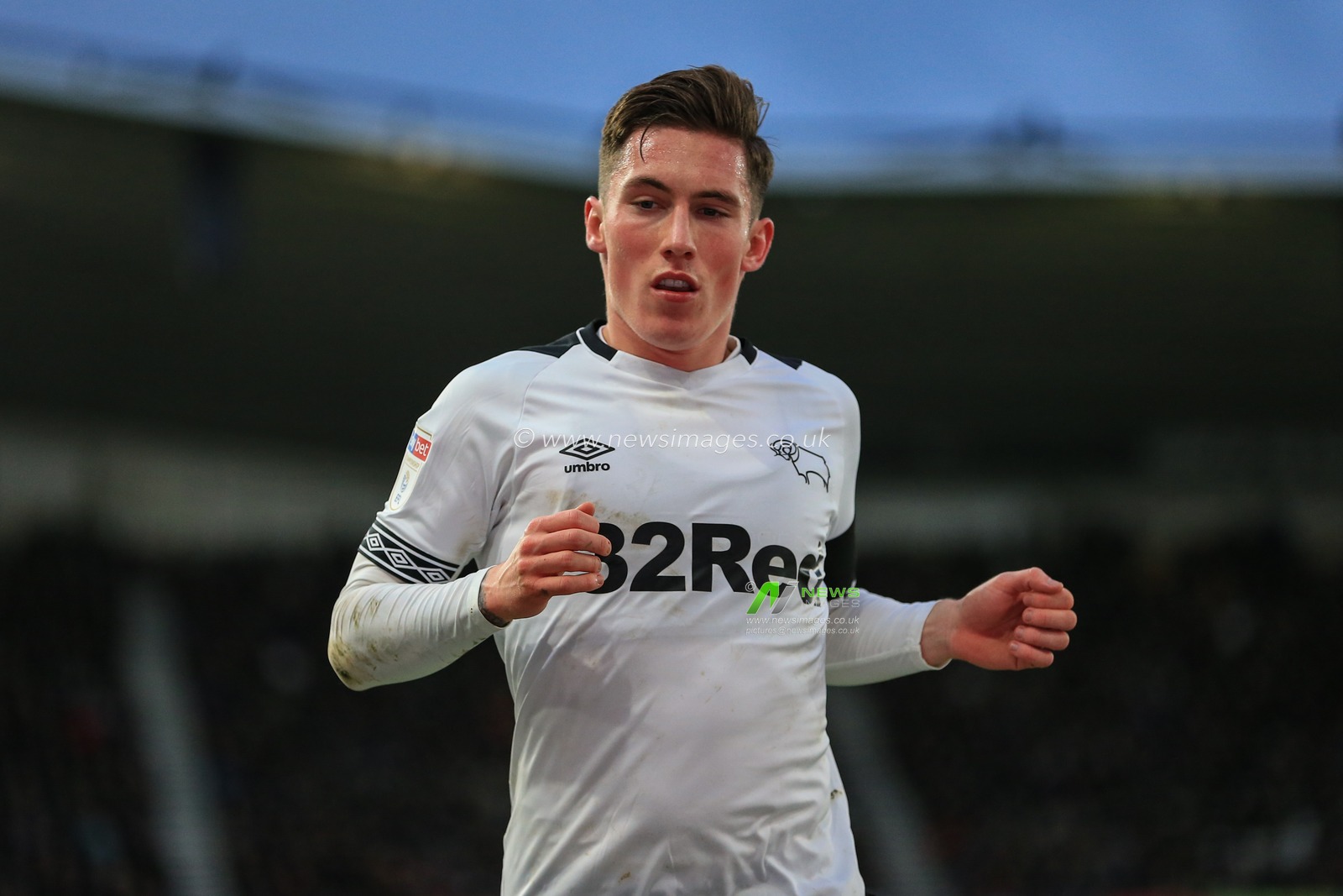 9th February 2019, Pride Park, Derby, England; Sky Bet Championship, Derby County vs Hull City ; Harry Wilson (07) of Derby County during the game


Credit: Mark Cosgrove/News Images 

English Football League images are subject to DataCo Licence