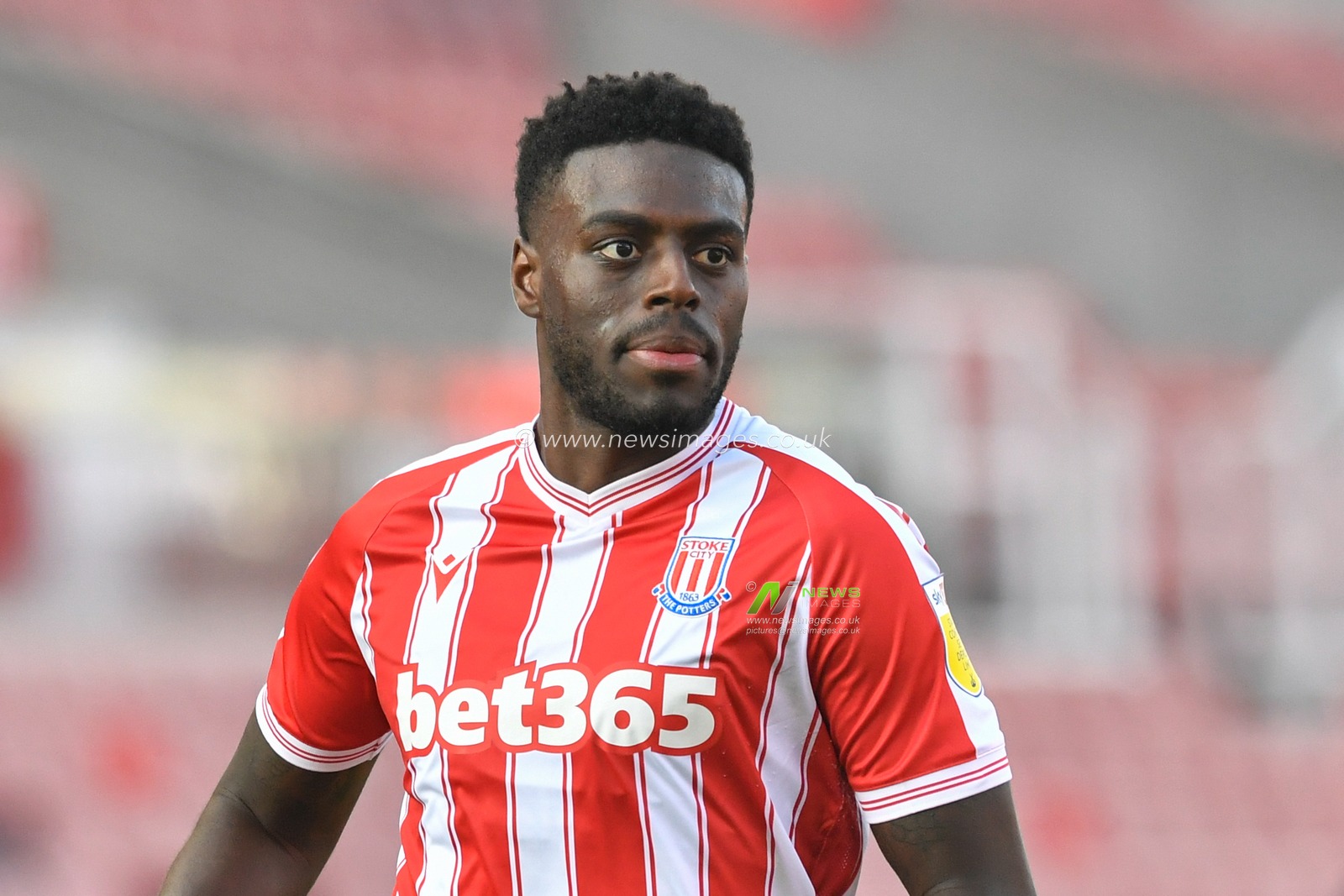 Bruno Martins Indi (15) of Stoke City in action during the game