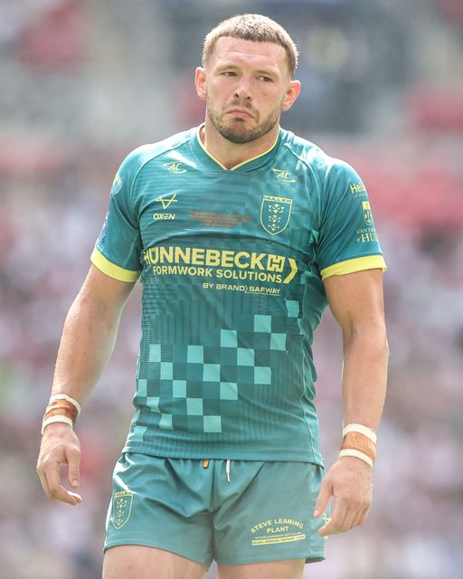 Jai Whitbread of Hull KR during the Betfred Challenge Cup Final match Wigan Warriors vs Hull KR at Wembley Stadium, London, United Kingdom on 30 May 2026

(Photo by Alfie Cosgrove/News Images)