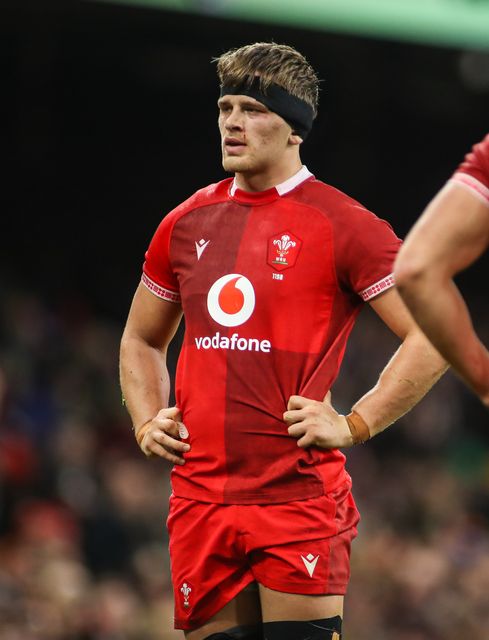 Alex Mann of Wales during the Guinness Six Nations match Wales vs France at Principality Stadium, Cardiff, United Kingdom, 15th February 2026

(Photo by Andrew Lewis/News Images)
