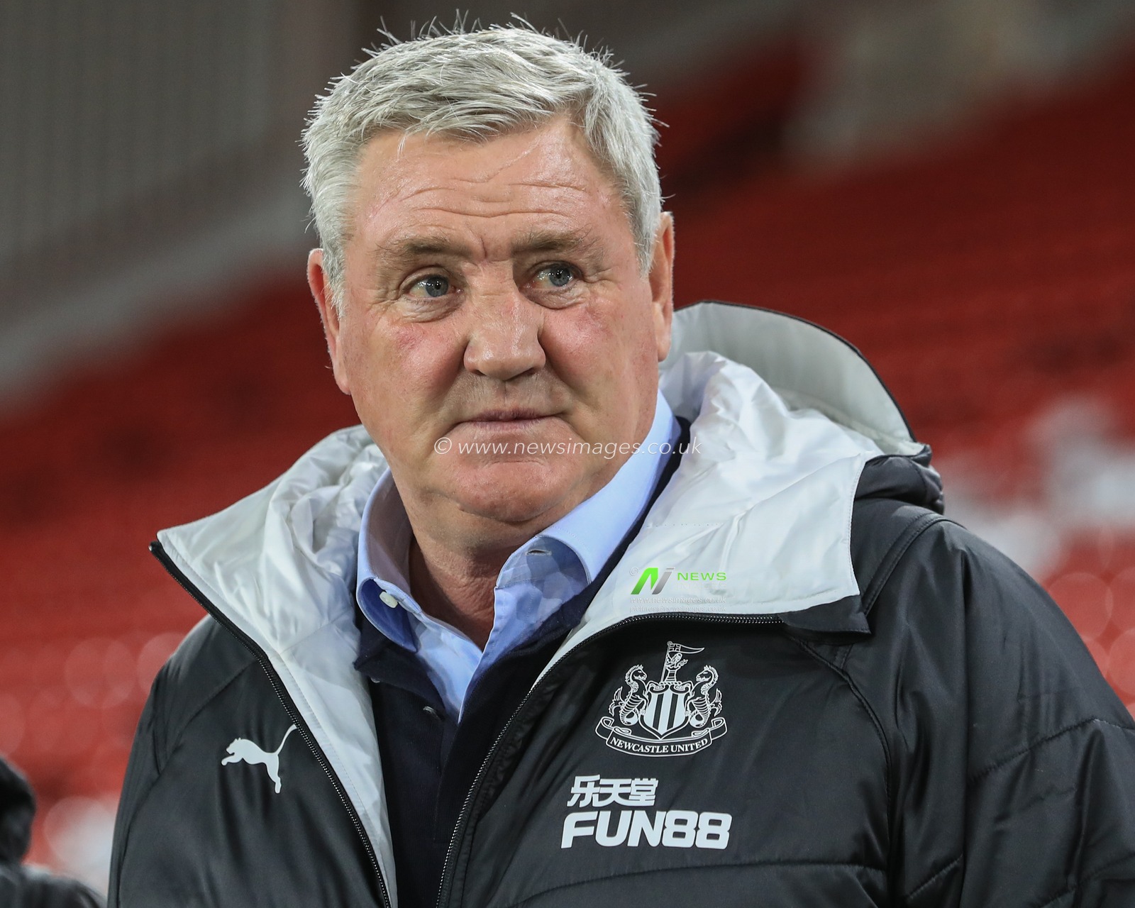5th December 2019, Bramall Lane, Sheffield, England; Premier League, Sheffield United v Newcastle United : Steve Bruce manager of Newcastle United arrives at Bramall Lane 

Credit: Mark Cosgrove/News Images