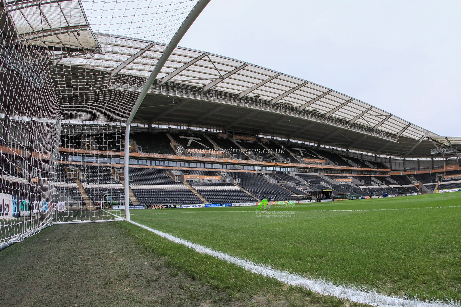 25th January 2020, KC Stadium, Kingston upon Hull, England; Emirates FA Cup, Hull City v Chelsea : A general view of the KC Stadium ahead of todays game