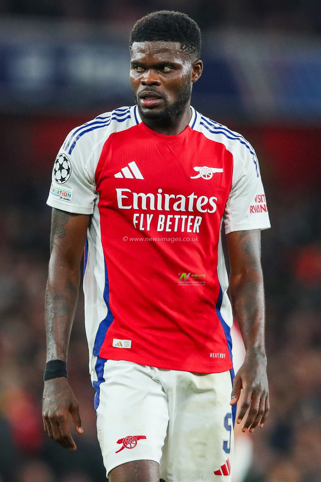 Thomas of Arsenal looks on during the UEFA Champions League, League Stage Arsenal vs FC Shakhtar Donetsk at Emirates Stadium, London, United Kingdom, 22nd October 2024

(Photo by Izzy Poles/News Images)