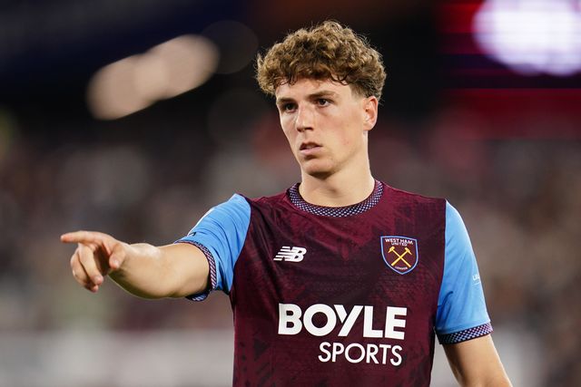 Arne Engels of West Ham United during the Sky Bet Championship match West Ham United vs Wolverhampton Wanderers at London Stadium, London, United Kingdom on 01 September 2026

(Photo by Harvey Murphy/News Images)