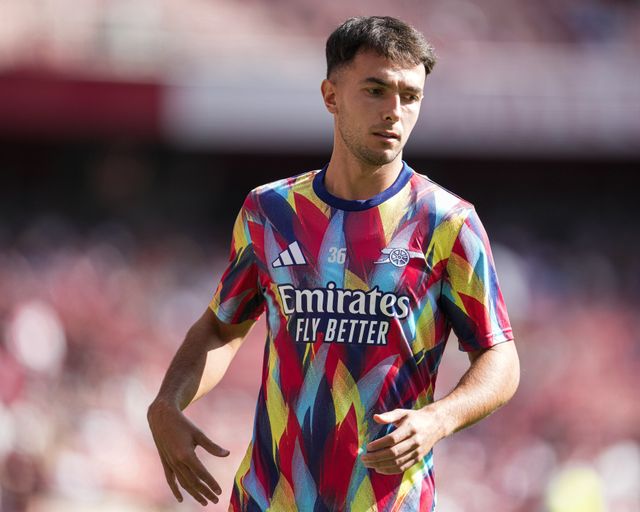 Martin Zubimendi of Arsenal ahead of the Pre-season friendly match Arsenal vs Athletic Bilbao at Emirates Stadium, London, United Kingdom, 9th August 2025

(Photo by Harvey Murphy/News Images)