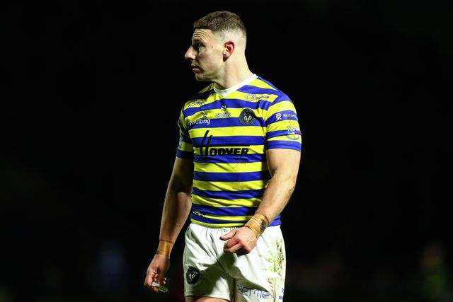George Williams of Warrington Wolves during the Betfred Super League Round 1 match Warrington Wolves vs St Helens at The Halliwell Jones Stadium, Warrington, United Kingdom on 13 February 2026

(Photo by Jorge Horsted/News Images)